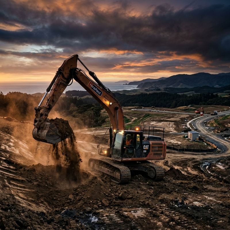 Earthworks construction work